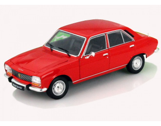 Peugeot 504 1974 красный