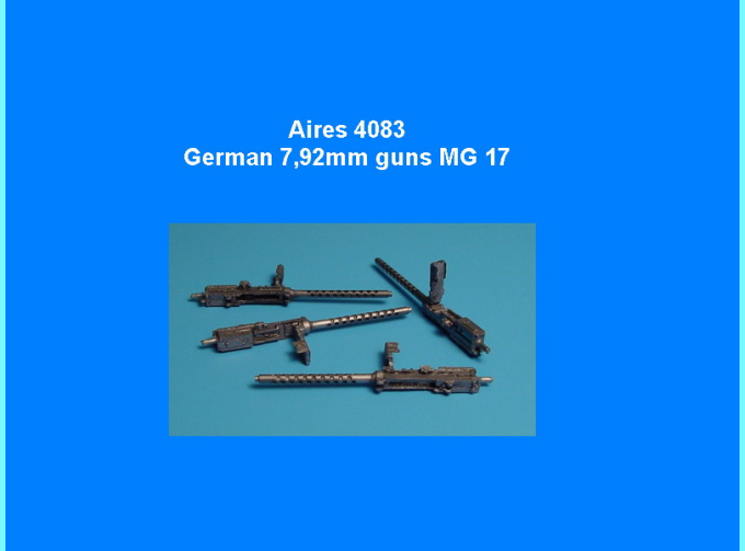 Набор дополнений German 7,92mm guns MG 17