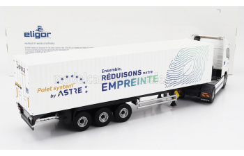 VOLVO Fh4 500 Truck Container Astre Transports (2020), White