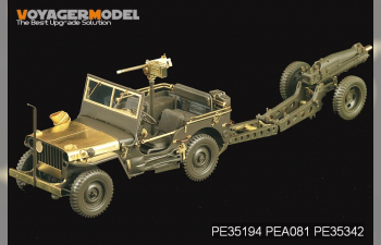 Фототравление для WWII U.S. Jeep Willys MB