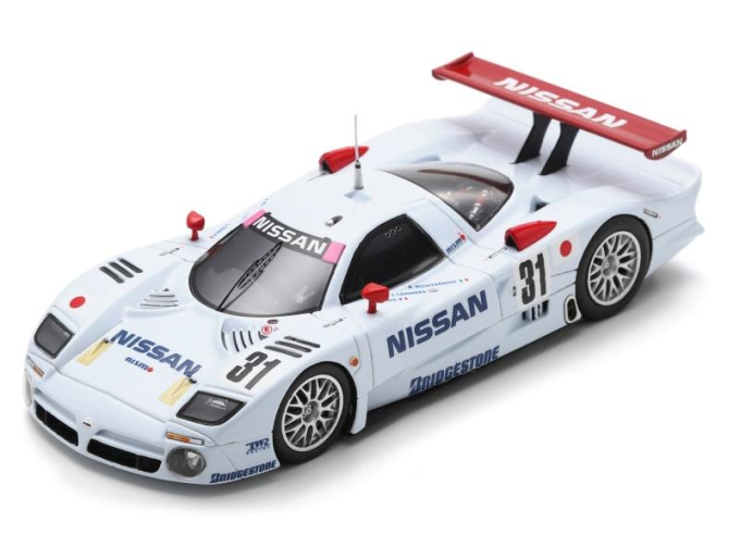 NISSAN R390 Gt1 Test 24h Le Mans (1998), White