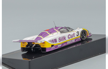 JAGUAR XJR9 SILK CUT 3 H.Pescarolo-J.Watson-R.Boesel Le Mans 1988 (same deco as LM1988), white / puple