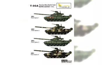 Сборная модель Russian Main Battle Tank T-90A