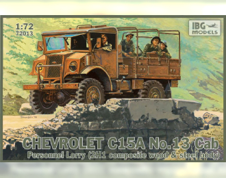 Сборная модель Chevrolet C15A No.13 Cab Personnel Lorry (2H1 Composite wood & steel body)