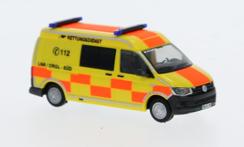 VOLKSWAGEN T6 Halbbus Rettungsdienst Städte Region Aachen