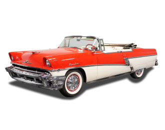 MERCURY MontClair Open Convertible (1956), carousel red/classis white 