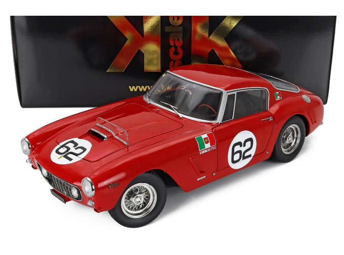FERRARI 250GT SWB 3.0L V12 COUPE №62 Winner Monza (1960) Carlo Maria Abate