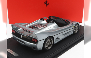 FERRARI F50 Spider (1995) - Con Vetrina - With Showcase, Grigio Titanio 740 - Grey Met