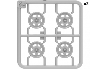 Сборная модель Pak 40/4 Selbstfahrlafette Rso Military