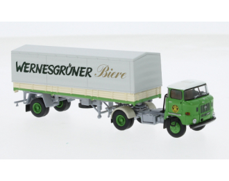 IFA W 50 PP-SZ Wernesgrüner Bier (1965), green