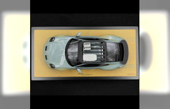PORSCHE 911 992 Dakar N 00 Ahead Coupe (2024) - Con Vetrina - With Showcase, Shade Green
