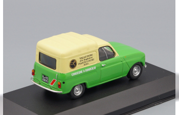 RENAULT 4 Furgonetta "INTERFLORA" (1966), green / yellow