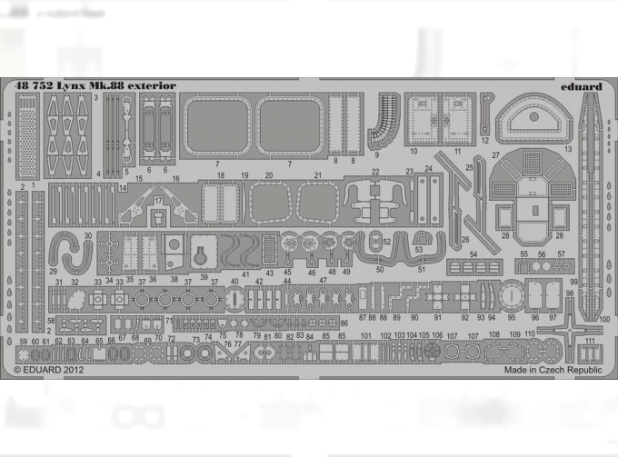 Фототравление Lynx Mk.88 exterior