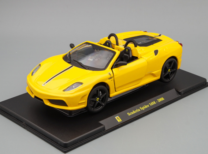 FERRARI Scuderia Spider 16M (2008), yellow