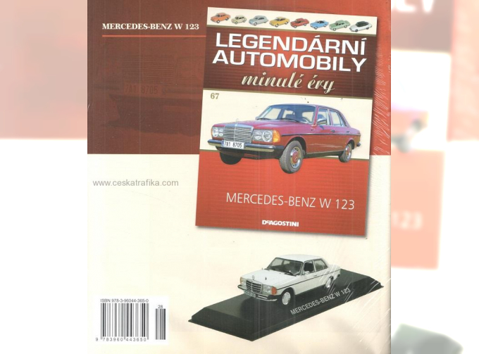 MERCEDES-BENZ W123 , Legendarni automobily minule ery 67