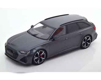 AUDI RS6 Avant (2019), matt-grey-metallic