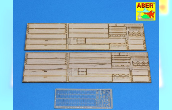 Фототравление для Two transport box with six different 7,5cm ammo for PzKpfw. IV, Ausf, H-J