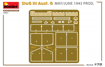 Сборная модель TANK Stug Iii Ausf. G Military 1943