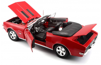 CHEVROLET Camaro SS 396 Convertible (1967), red