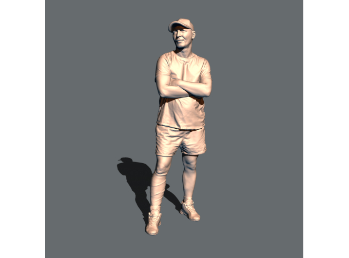 Фигурка Руслан, неокрашенная