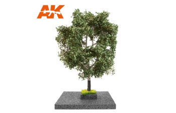 WHITE POPLAR SUMMER TREE 1/35 (1:35 / 1:32 / 54mm)