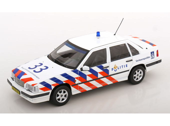 VOLVO 850 Politie Netherlands (1993), white blue red