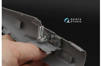 3D Декаль интерьера кабины P-47D Thunderbolt Razorback (Miniart)