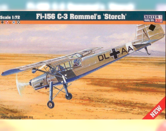 Сборная модель Самолет Fi-156 C-3 Rommels "Storch"