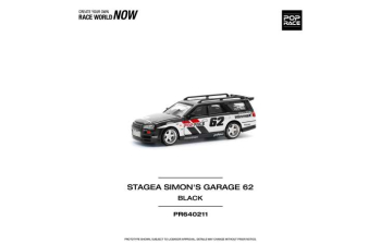 NISSAN Stagea Simon`s Garage #62, black