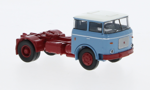LIAZ 706 SZM (1976), blue / dark red