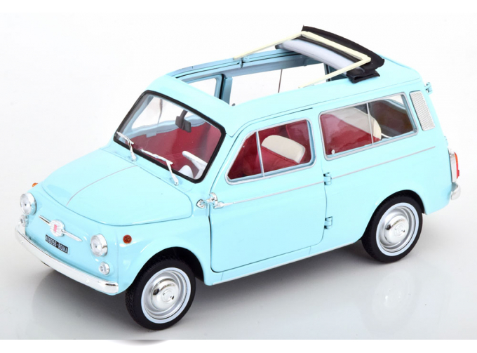 FIAT 500 Giardiniera (1964), light blue