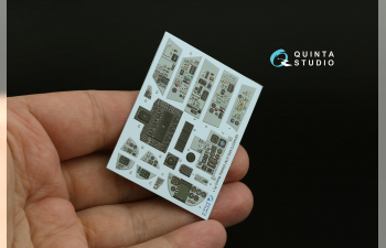 3D Декаль интерьера кабины МиГ-31М (Hobby Boss)