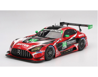 MERCEDES-BENZ Amg Gt3 6.2l V8 Team Korthoff Motorsports №32 Imsa 24h Daytona (2025) Seth Lucas - Kenton Koch - Maximilian Goetz - Daniel Morad, Red Black White