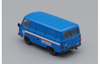 УАЗ 3741 фургон Почта, Автомобиль на службе 31, синий