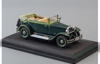 MERCEDES-BENZ 10/50 typ Stuttgart 260 (W11) Luxus Cabriolet D (1930), green