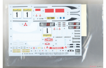Сборная модель MITSUBISHI Lancer Evo Vi N 1 Winner Rally Montecarlo 1999 Tommi Makinen - Risto Mannisenmaki, /