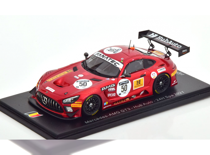 MERCEDES AMG GT3 №50 Hub Auto 24H Spa Catsburg-Buhk-Götz (2021)