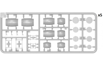 Сборная модель Wooden Barrels