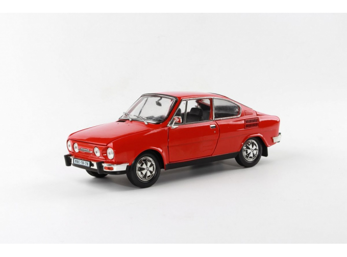 SKODA 110R Coupe (1980), racing red