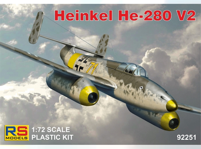 Сборная модель Heinkel He-280