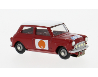 BMC MINI Cooper S #21 (1966), red / white