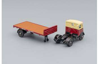 THORNYCROFT Nippy - British Rail Flatbed, red / yellow