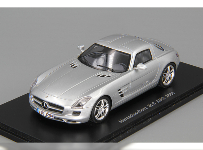 MERCEDES-BENZ SLS AMG (2009), silver