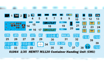 Сборная модель HEMTT M1120 Container Handling Unit (CHU)