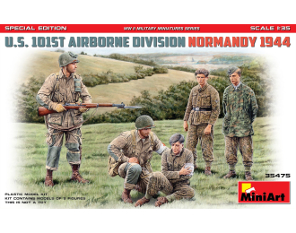 Сборная модель Crew Military Airbone Division Normandy 1944