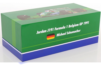 JORDAN Ford 191 1st GP Race Belgium, Schumacher (1991)