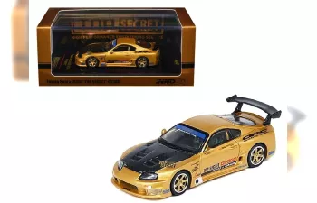 TOYOTA Supra Mkiv (a80) Gt300 Coupe Top Secret 2023, Gold Black