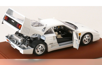 FERRARI F40, white