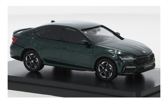 SKODA Octavia IV RS (2020) dunkelgrün metallic