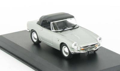 HONDA S 800 cabriolet 1968, серия Auto Plus La Collection 13, серый